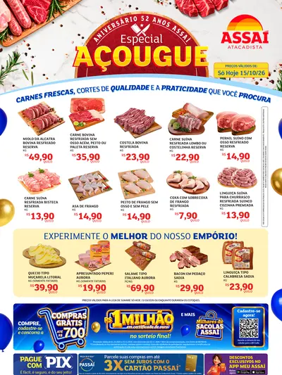 Folheto Assaí Atacadista São José dos Campos