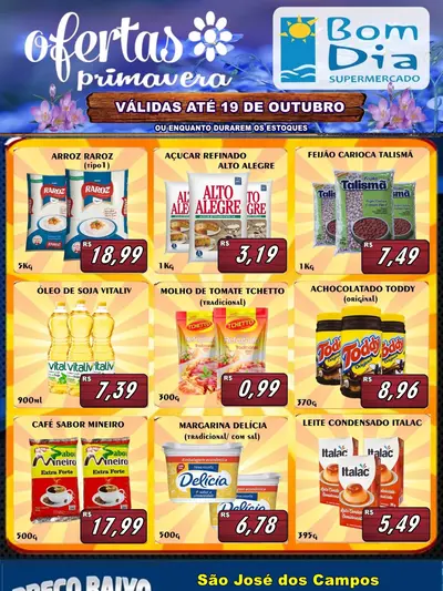 Folheto Bom Dia Supermercado São José dos Campos