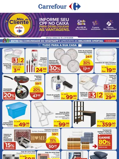 Folheto Carrefour São José dos Campos