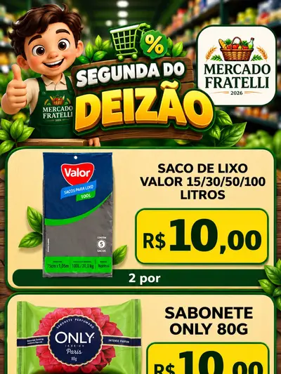 Folheto Mercado Fratelli São José dos Campos