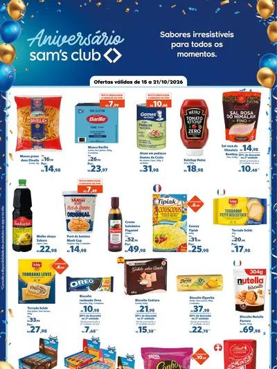 Capa do folheto Sam's Club