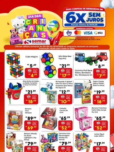 Folheto Semar Supermercados São José dos Campos