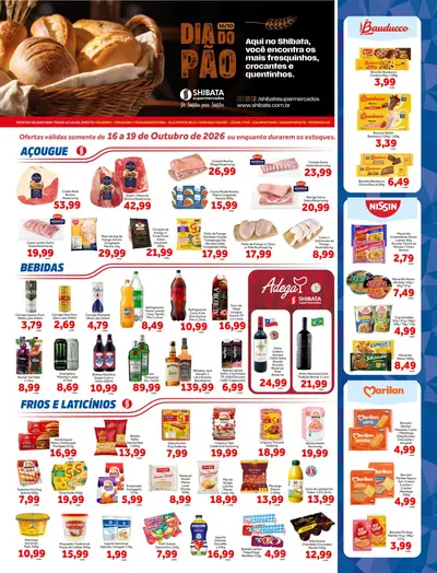 Folheto Shibata Supermercados São José dos Campos