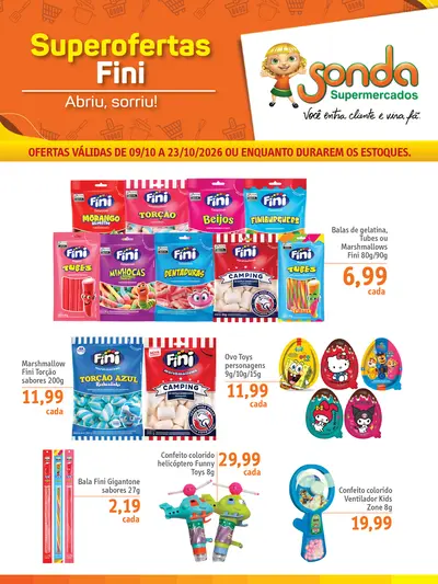 Folheto Sonda Supermercados São José dos Campos