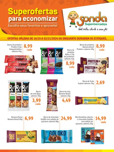Folheto Sonda Supermercados São José dos Campos