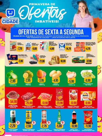 Folheto Supermercado da Cidade São José dos Campos