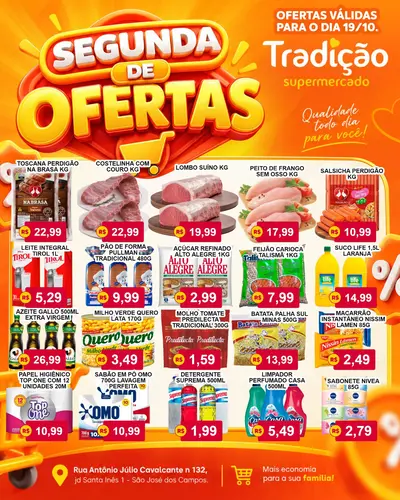 Folheto Tradição Supermercado São José dos Campos