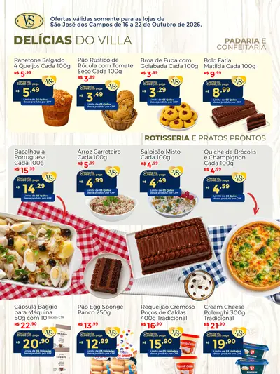 Folheto Villarreal Supermercados São José dos Campos
